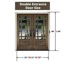 اندازه استاندارد درب ورودی ساختمان